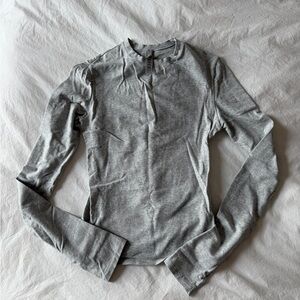 Skims Cotton Jersey Long Sleeve T-shirt